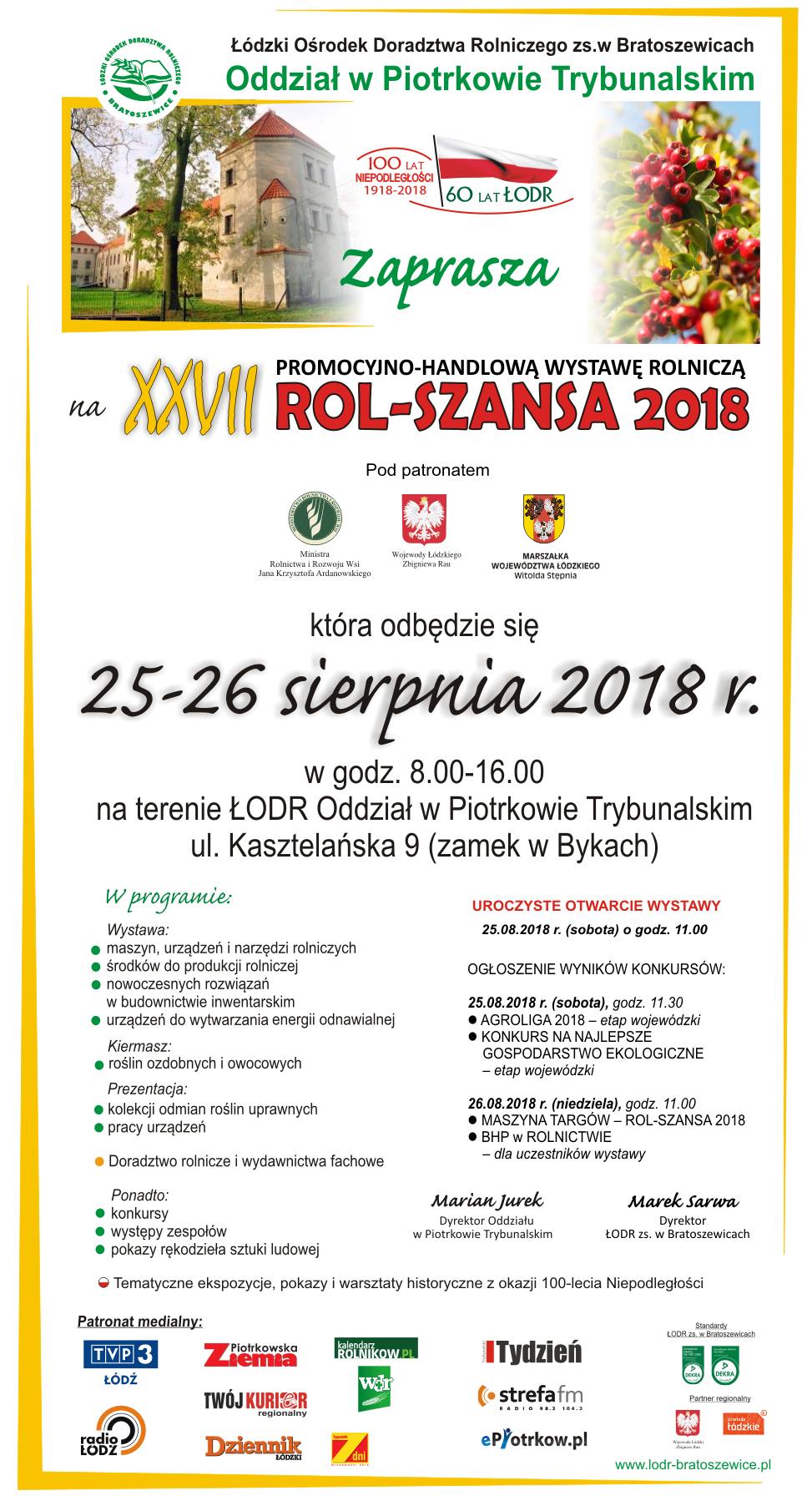 e-zaproszenie Rol-Szansa 2018 